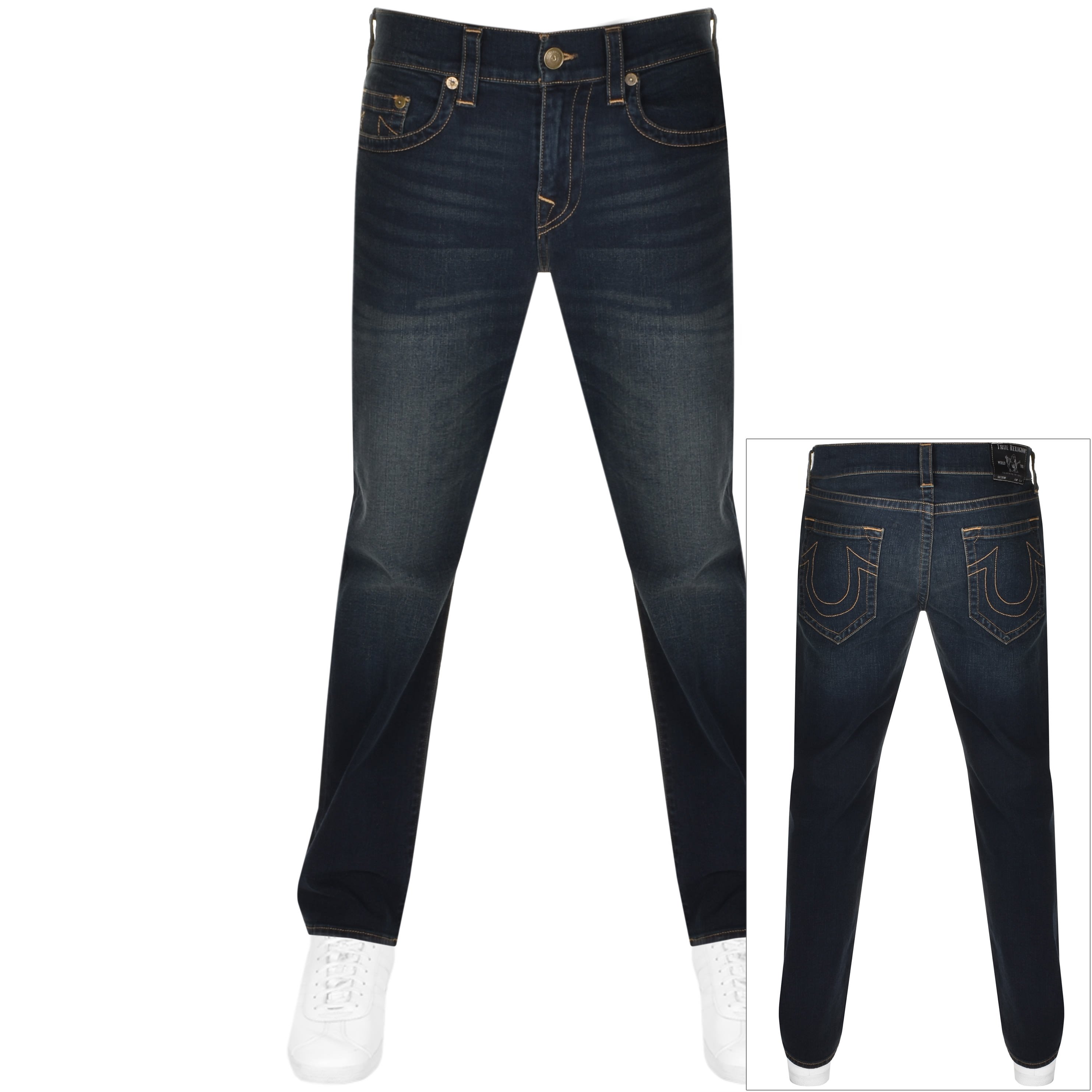 Alternative Image for ProductTrue Religion Ricky Jeans Blue1